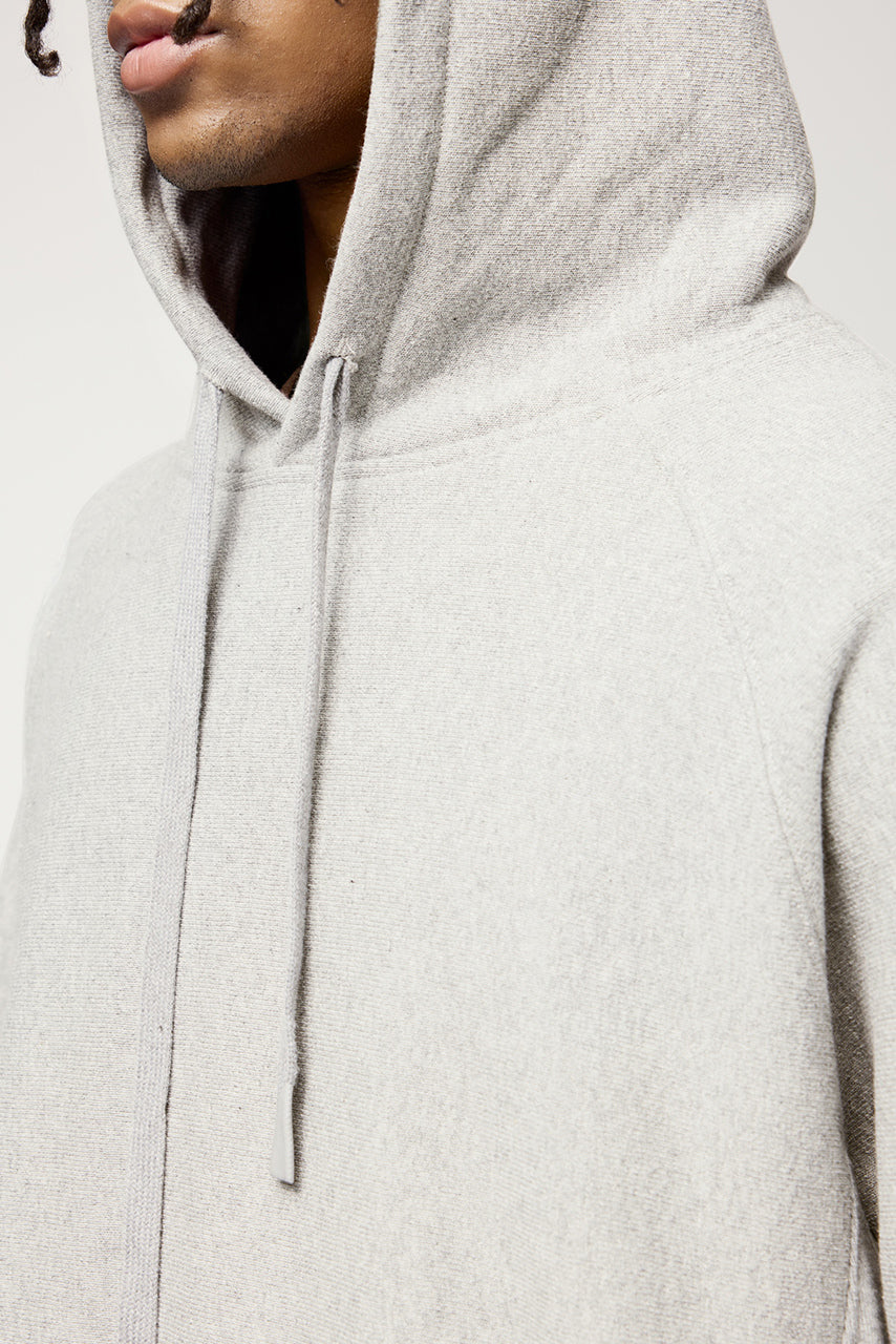 Sudadera con capucha de tejido retro