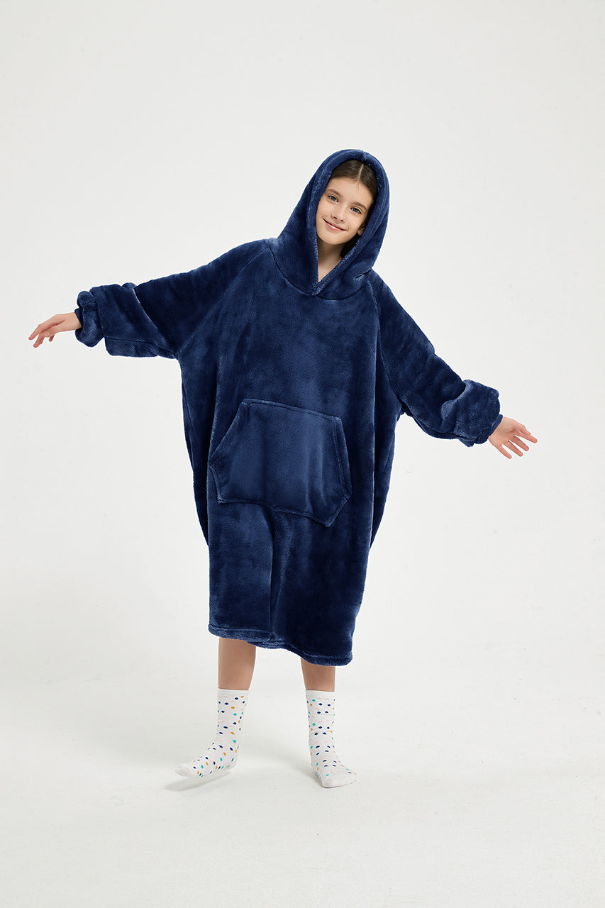 Wearable blanket for teens