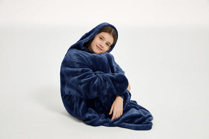 Wearable blanket for teens