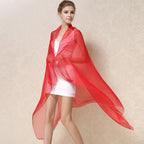 Silk  Rectangle Scarf / Shawl 180x110cm
