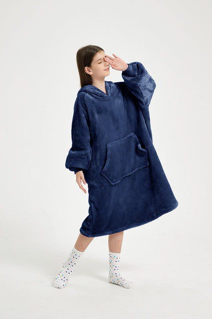 Wearable blanket for teens