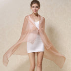 Silk  Rectangle Scarf / Shawl 180x110cm