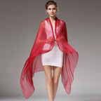 Silk  Rectangle Scarf / Shawl 180x110cm