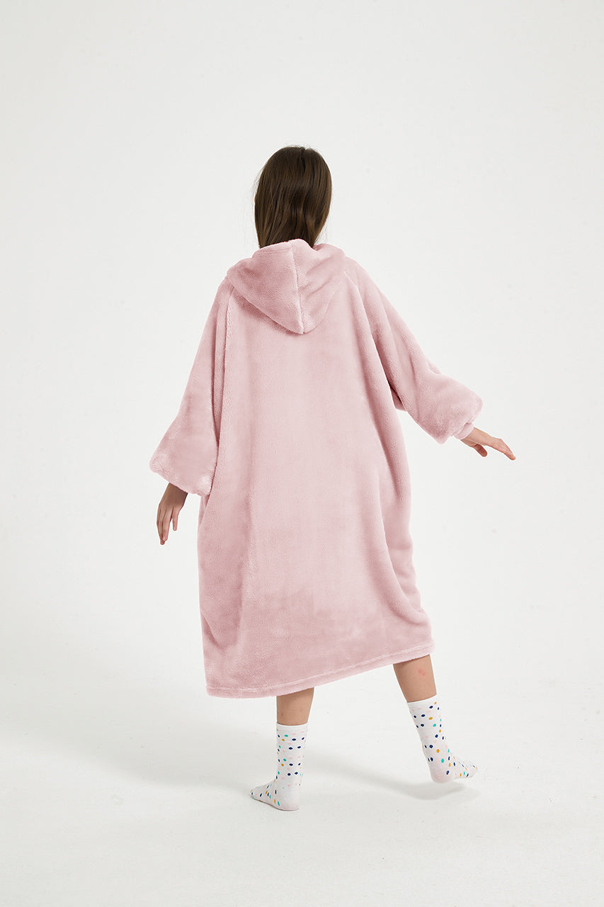 Wearable blanket for teens