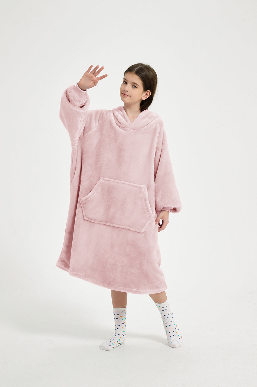 Wearable blanket for teens