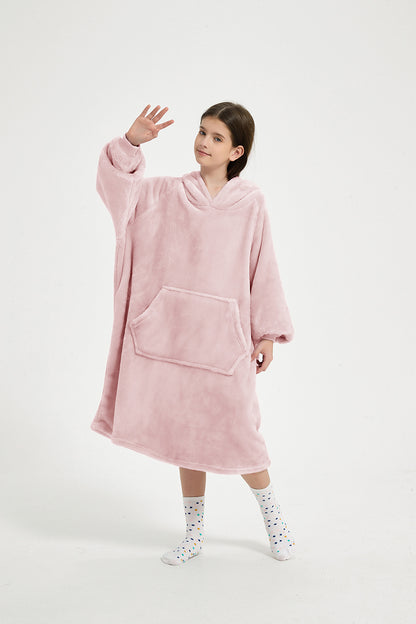 Wearable blanket for teens