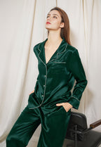 Classic silk 2-piece pajama set