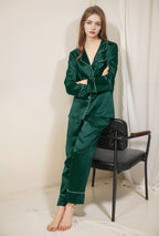 Classic silk 2-piece pajama set