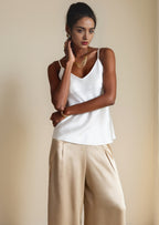 Classic silk camisole nightdress
