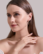 Hollow Tear Hoop Earrings