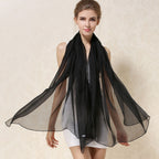 Silk  Rectangle Scarf / Shawl 180x110cm