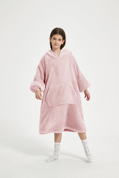 Wearable blanket for teens