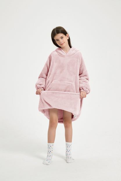 Wearable blanket for teens