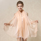Silk  Rectangle Scarf / Shawl 180x110cm