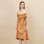 Contrast Color Patchwork Design Cami Nightdress