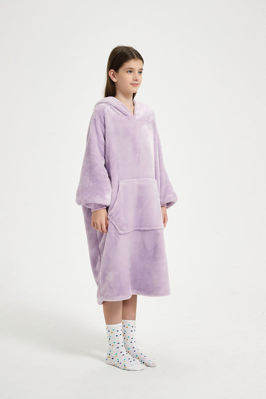 Wearable blanket for teens