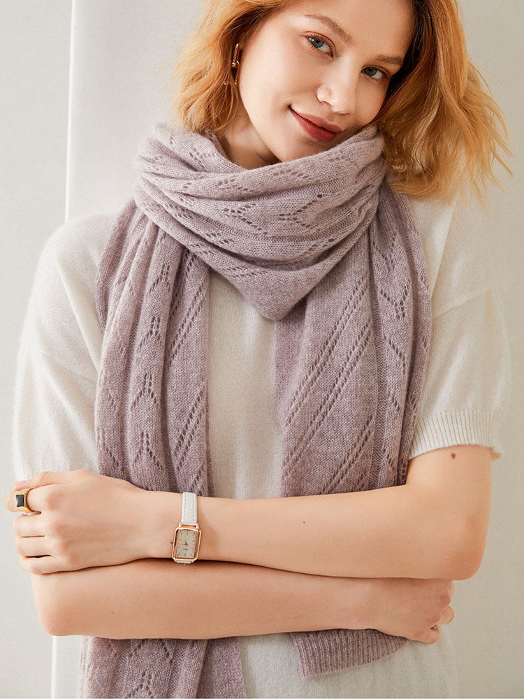 Lace knit Shawl Scarf
