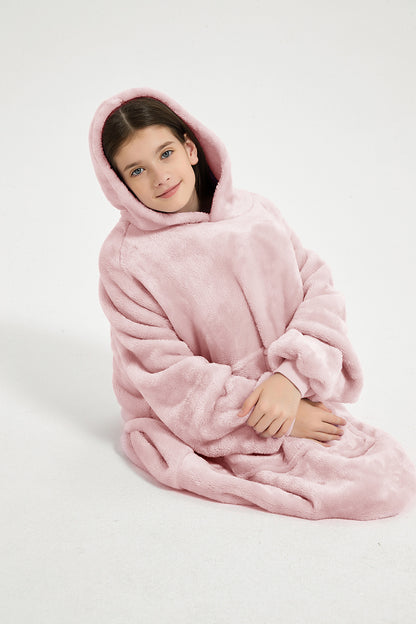 Wearable blanket for teens