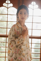 Cotton Floral Printed  Pajama Set