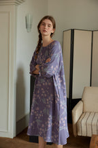 Cotton Lily of the Valley Print Nightgown