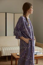 Cotton Lily of the Valley Print Nightgown