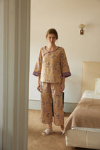 Cotton Oriental Classical Style Pajama Set