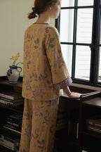 Cotton Oriental Classical Style Pajama Set