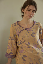 Cotton Oriental Classical Style Pajama Set