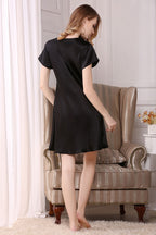 Silk Lacy Nightgown