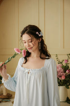 Lace Trimmed Hem Nightgown