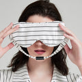 Ideal Striped Silk Sleep Eye Mask