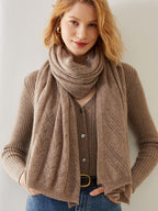 Lace knit Shawl Scarf