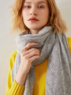 Lace knit Shawl Scarf