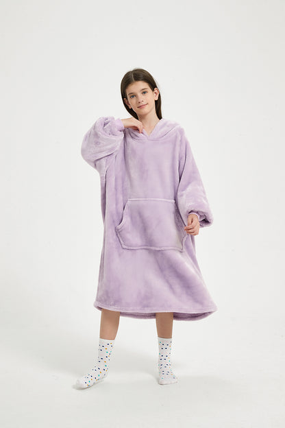 Wearable blanket for teens