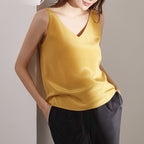 Pure Silk Camisole Undershirt
