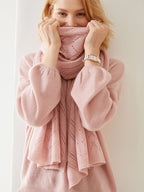 Lace knit Shawl Scarf