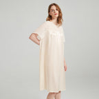 Knee Length Short Sleeved Nightgown