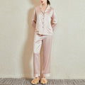 22 Momme Pure Silk Long Sleeves Pajama 2Pcs Set