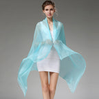 Silk  Rectangle Scarf / Shawl 180x110cm