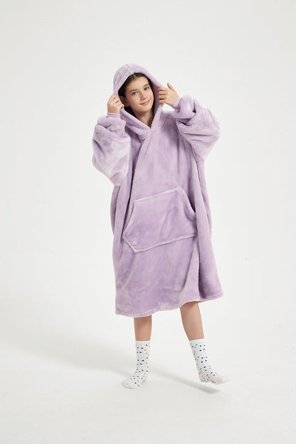 Wearable blanket for teens