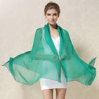 Silk  Rectangle Scarf / Shawl 180x110cm