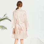 Casual Classic Cami Nightgown&Robe 2Pcs Set