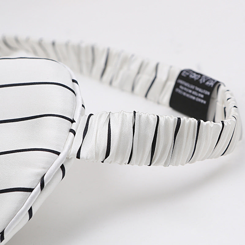 Ideal Striped Silk Sleep Eye Mask