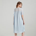 Knee Length Short Sleeved Nightgown