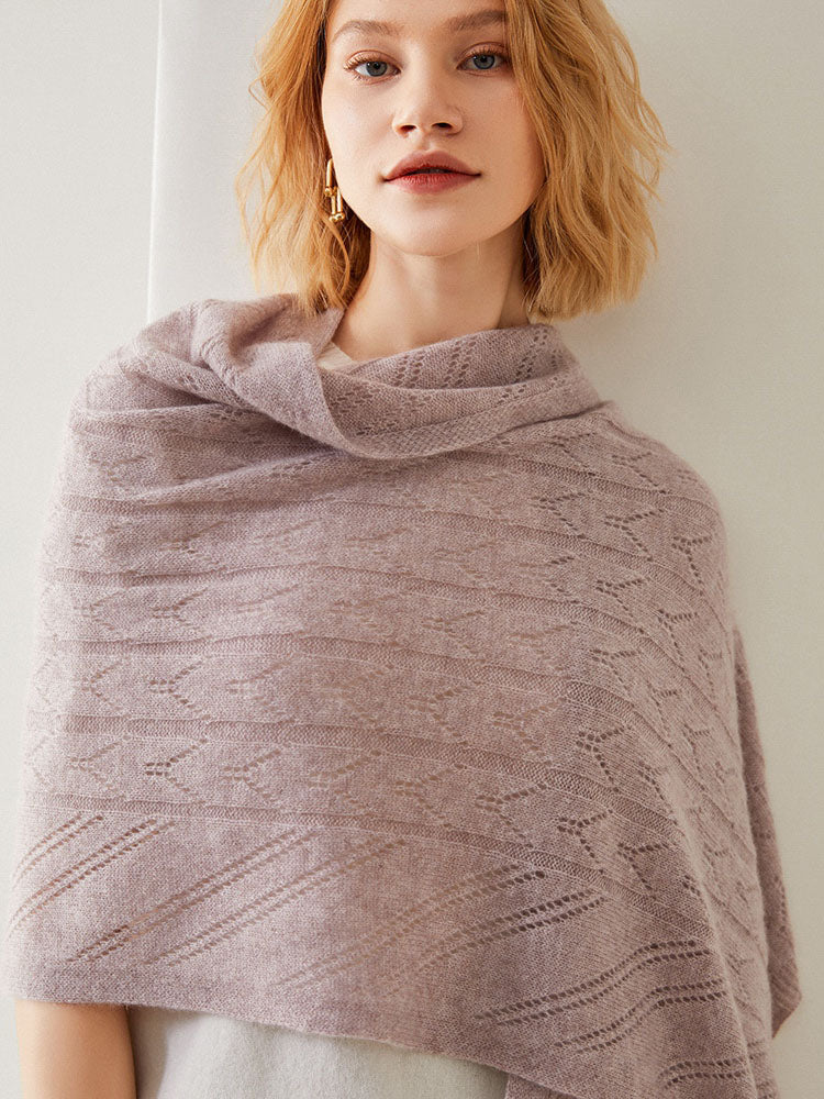 Lace knit Shawl Scarf