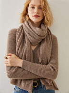 Lace knit Shawl Scarf