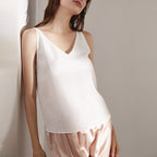 Pure Silk Camisole Undershirt