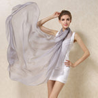 Silk  Rectangle Scarf / Shawl 180x110cm