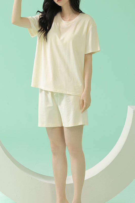 Short sleeved modal pajama set