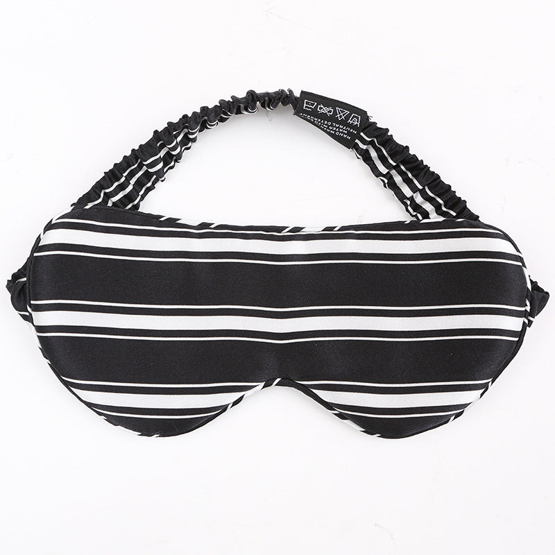 Ideal Striped Silk Sleep Eye Mask